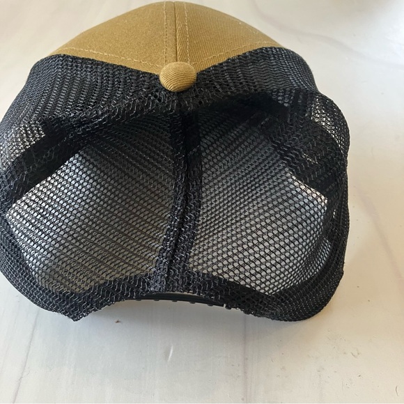 Simms Original Patch Trucker Cap in Bronze/Black - Picture 8 of 9